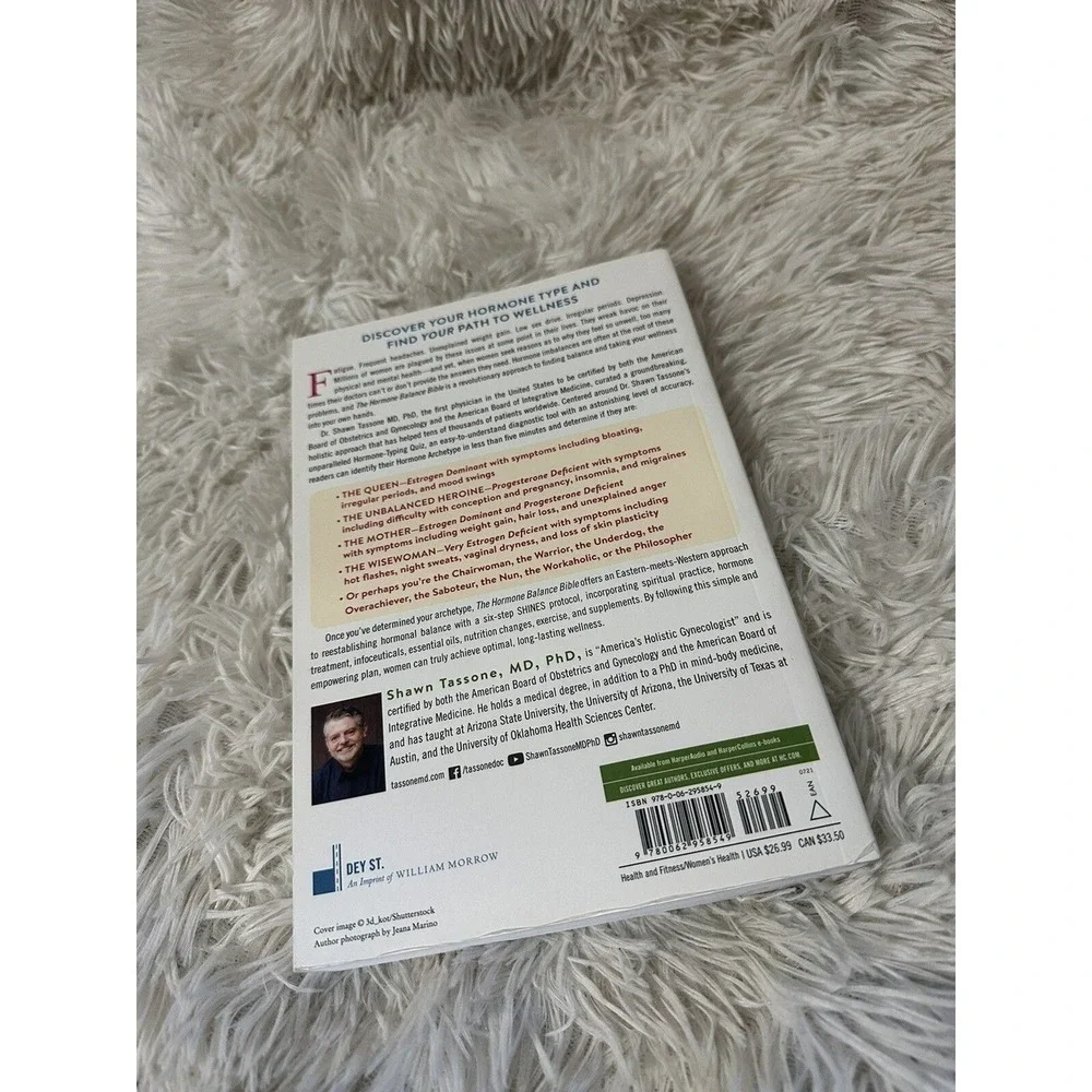 The Hormone Balance Bible : A Holistic Plan to Create Lifelong Health by...